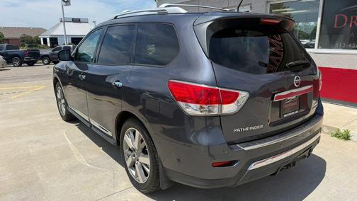 Dark Slate 2014 Nissan Pathfinder Platinum