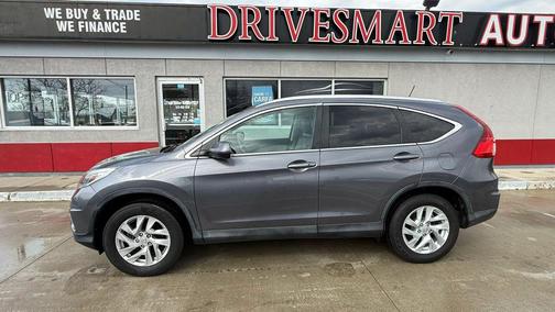 Gray 2016 Honda CR-V EX-L
