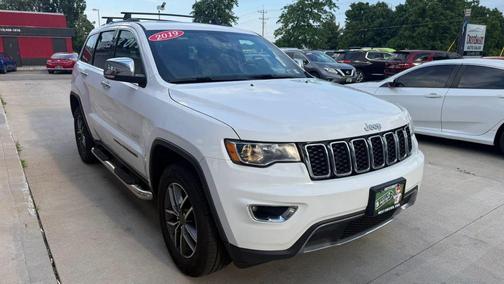 Bright White Clearcoat 2019 Jeep Grand Cherokee Limited