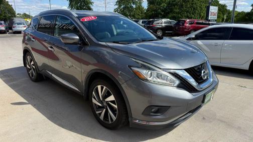 Gun Metallic 2018 Nissan Murano Platinum