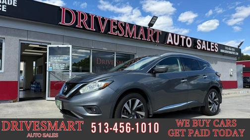 Gun Metallic 2018 Nissan Murano Platinum