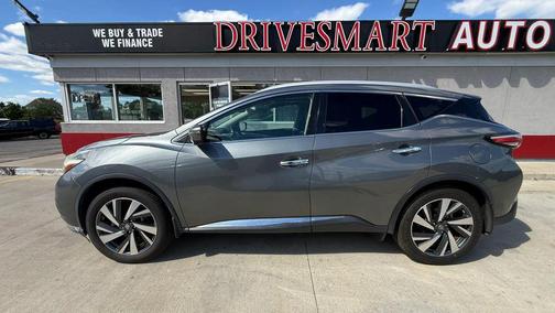 Gun Metallic 2018 Nissan Murano Platinum