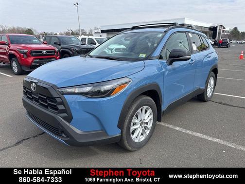 Cavalry Blue 2026 Toyota Corolla Cross LE