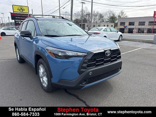 Cavalry Blue 2026 Toyota Corolla Cross LE