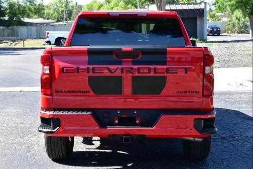 Red Hot 2025 Chevrolet Silverado 1500 Custom