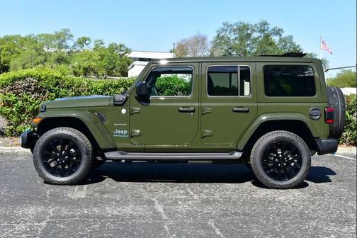 Sarge Green Clearcoat 2023 Jeep Wrangler 4xe Sahara