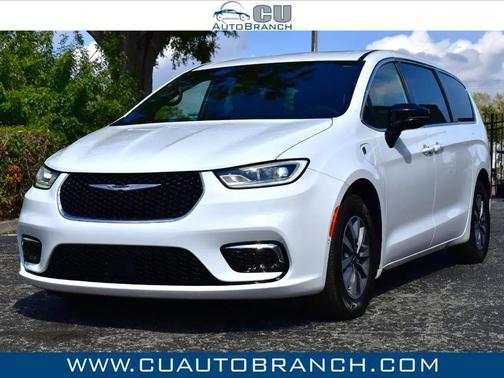 Bright White Clearcoat 2025 Chrysler Pacifica Hybrid Select