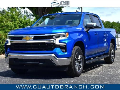 Glacier Blue Metallic 2022 Chevrolet Silverado 1500 LT