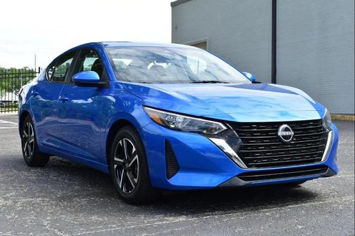 Electric Blue Metallic 2025 Nissan Sentra SV