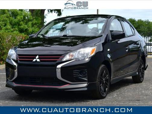 Jet Black Metallic 2024 Mitsubishi Mirage G4 SE
