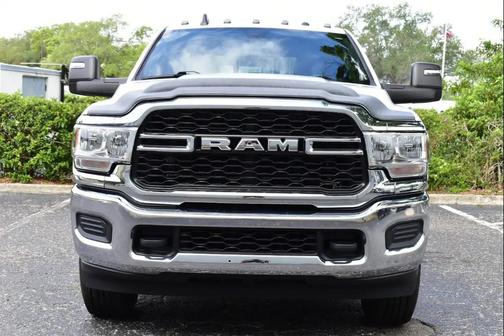 Bright White Clearcoat 2024 RAM 2500 Tradesman Crew Cab 4x4 6'4' Box
