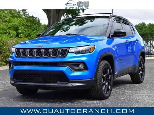 Hydro Blue Pearlcoat 2024 Jeep Compass Latitude
