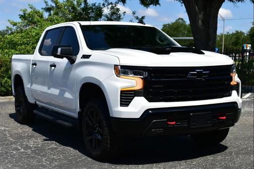 Summit White 2024 Chevrolet Silverado 1500 LT Trail Boss