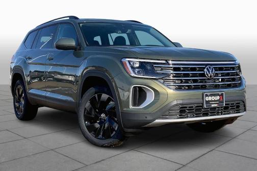 Avocado Green Pearl 2026 Volkswagen Atlas 2.0T SE W/TECHNOLOGY