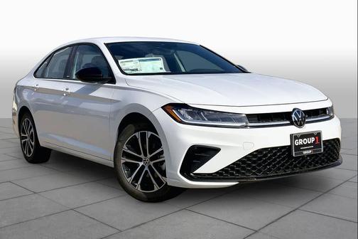 Pure White 2026 Volkswagen Jetta 1.4T S