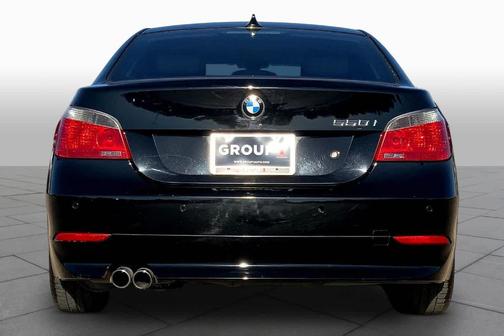 Black 2007 BMW 550 i