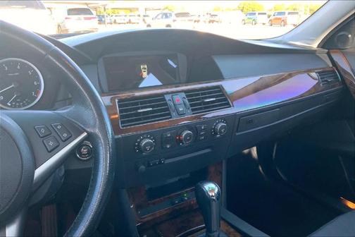 Black 2007 BMW 550 i