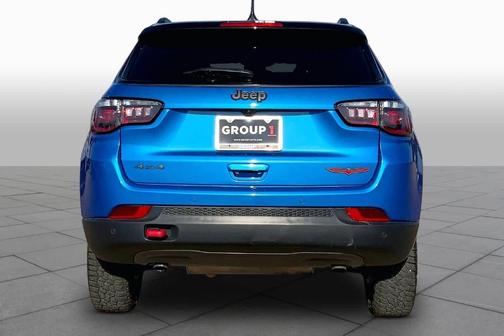Hydro Blue Pearlcoat 2025 Jeep Compass Trailhawk