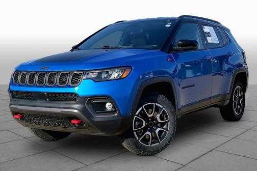 Hydro Blue Pearlcoat 2025 Jeep Compass Trailhawk