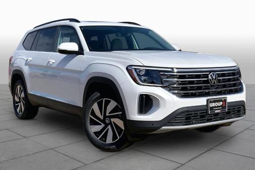 Opal White Pearl 2026 Volkswagen Atlas 2.0T SE W/TECHNOLOGY
