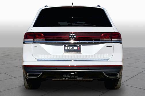 Opal White Pearl 2026 Volkswagen Atlas 2.0T SE W/TECHNOLOGY