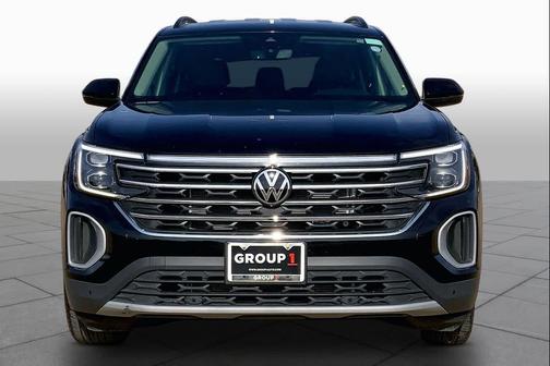 Deep Black Pearl 2026 Volkswagen Atlas 2.0T SE w/Technology