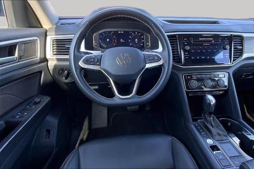 Tourmaline Blue Metallic 2023 Volkswagen Atlas 2.0T SE w/Technology