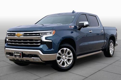 Lakeshore Blue Metallic 2024 Chevrolet Silverado 1500 LTZ
