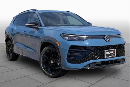 monterey blue pearl 2026 Volkswagen Tiguan 2.0T SE R-Line Black