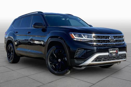 Deep Black Pearl Effect 2023 Volkswagen Atlas 3.6L SE w/Technology