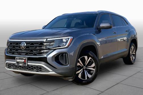 Platinum Gray Metallic 2024 Volkswagen Atlas Cross Sport 2.0T SE