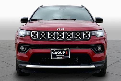 Red 2025 Jeep Compass Limited