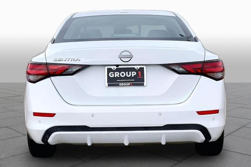 Cloud White 2025 Nissan Sentra SV