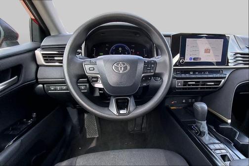 Supersonic Red 2025 Toyota Camry LE