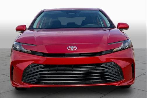 Supersonic Red 2025 Toyota Camry LE