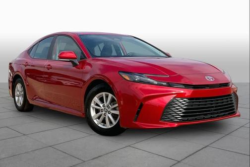 Supersonic Red 2025 Toyota Camry LE