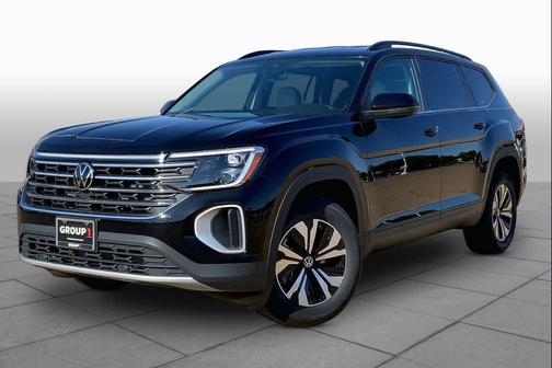 deep black pearl 2026 Volkswagen Atlas 2.0T SE