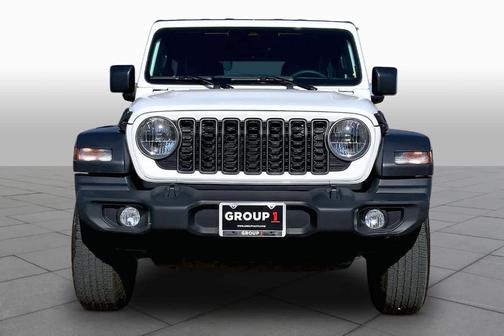 Bright White Clearcoat 2025 Jeep Wrangler Sport