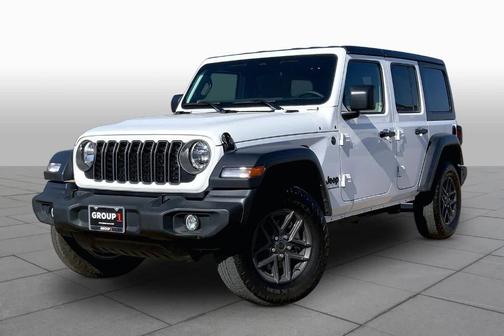 Bright White Clearcoat 2025 Jeep Wrangler Sport