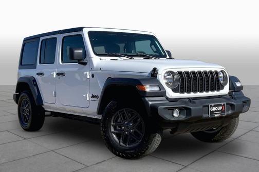 Bright White Clearcoat 2025 Jeep Wrangler Sport