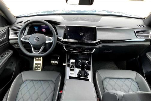Mountain Lake Blue Metallic 2026 Volkswagen Atlas Cross Sport 2.0T SEL Premium R-Line