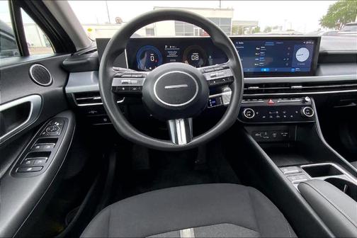 Black 2025 Hyundai SONATA SEL