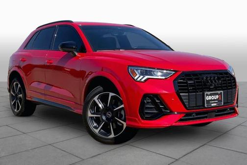 Progressive Red 2025 Audi Q3 45 S line Premium