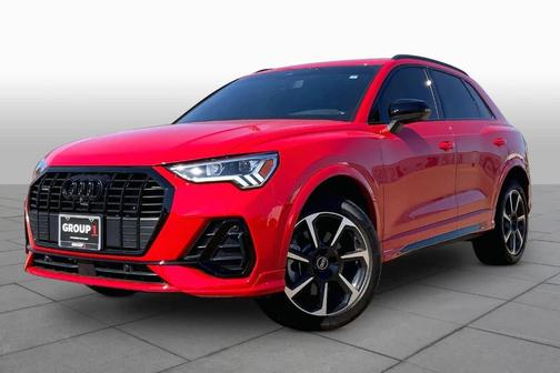 Progressive Red 2025 Audi Q3 45 S line Premium