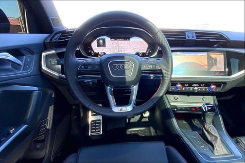 Progressive Red 2025 Audi Q3 45 S line Premium