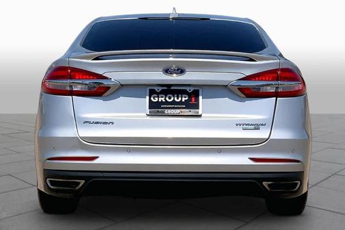 Ingot Silver Metallic 2019 Ford Fusion Titanium