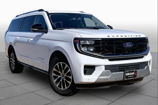 Oxford White 2025 Ford Expedition Max Platinum