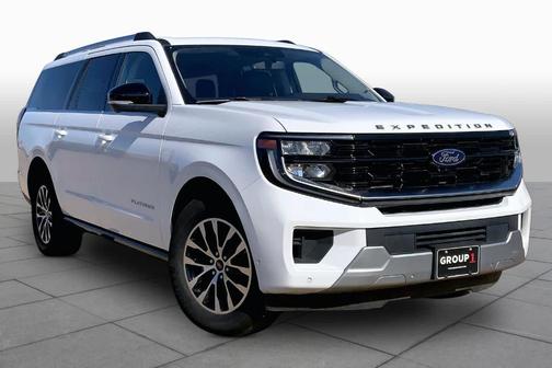 Oxford White 2025 Ford Expedition Max Platinum