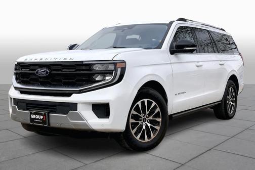 Oxford White 2025 Ford Expedition Max Platinum