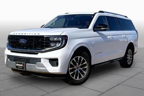 Oxford White 2025 Ford Expedition Max Platinum